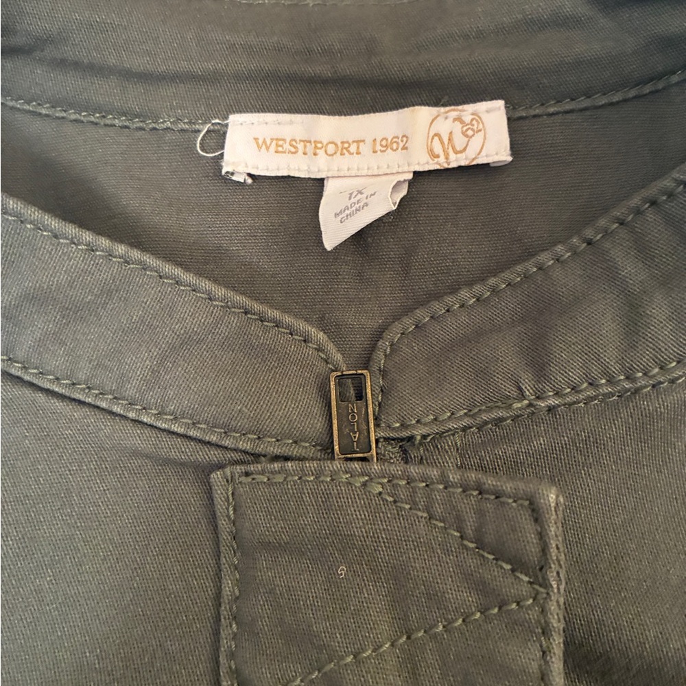 Westport Army Green Utility Jacket Women’s - Picture 4 of 4